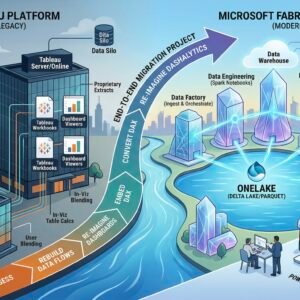 End to End Tableau to Fabric Migration