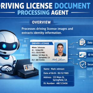 Driving License Document Processing Agent